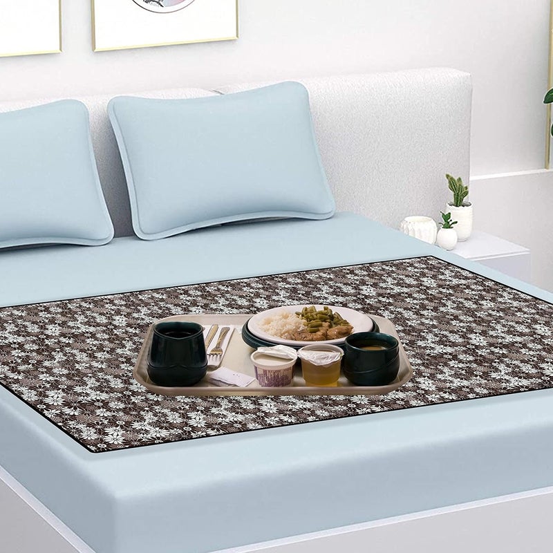 Wings Star Bed Server Food Mat Stain Free Oil and Waterproof Bed Server Food Mat Mattress Protector Bed Server 27x40 Inches KUM119 - Image 1