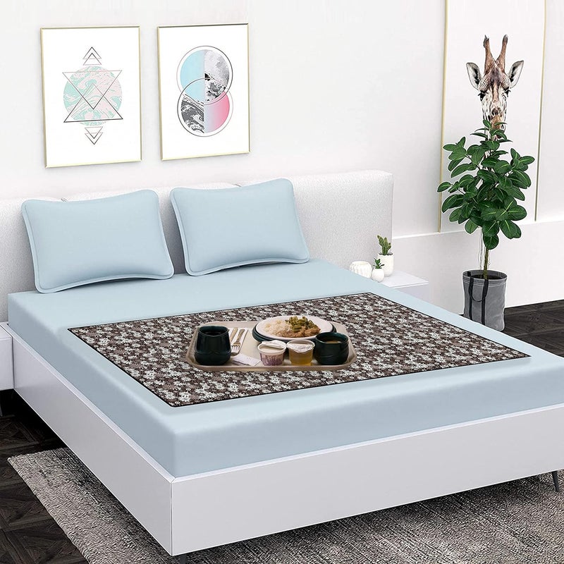 Wings Star Bed Server Food Mat Stain Free Oil and Waterproof Bed Server Food Mat Mattress Protector Bed Server 27x40 Inches KUM119 - Image 5