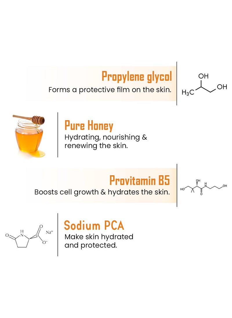 KEYA SETH AROMATHERAPY, DEVICE OF DROP KEYA SETH Aromatherapy Device Of Drop Fresh Look Honey Gel Face Wash Refreshing Foaming Soothes Inflamed Skin Enriched with Honey Pure Essential Oil For All Skin Type100ml Pack Of 2  - Image 3
