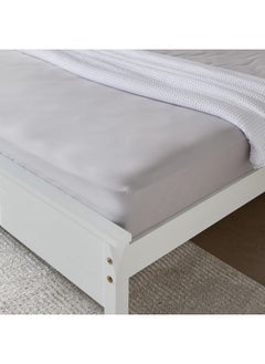 Home Box Purely Percale 300 TC Super King Fitted Sheet 200 x 200 x 40 cm  - Image 2