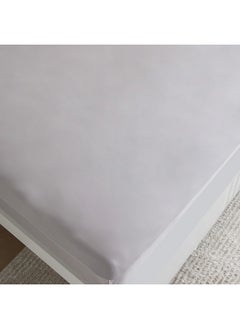 Home Box Purely Percale 300 TC Super King Fitted Sheet 200 x 200 x 40 cm  - Image 4
