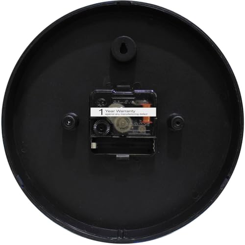 Bosco Modern and Decorative Non Ticking Silent, Sky Blue dial with Black Frame 20 CM Table Cum Round Wall Clock for Home, Living Room, Bedroom, Office and Kitchen I BWC-1205 - Image 2