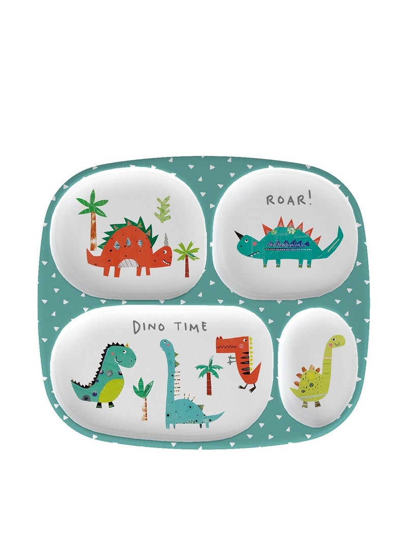 Hungrysaurus Sectioned Plate