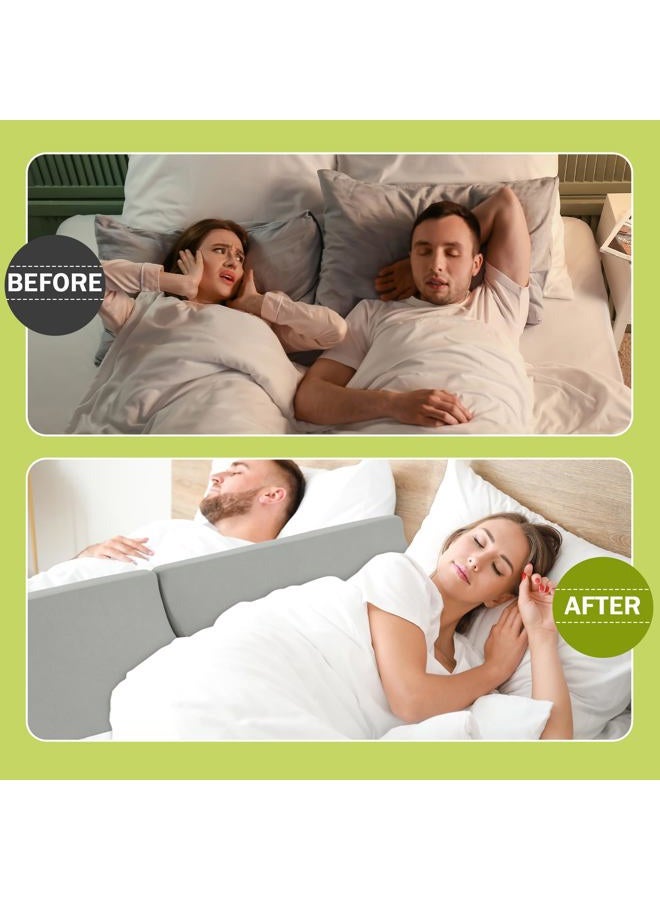 ROYALAY Adjustable Bed Divider for Co Sleeping Adults, Bed Rails with Adjustable Strap, Back Pillow for Sleeping, Foam Bumper with Washable Cover - Image 4