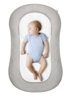 Baby Lounger Nest - 100% Cotton Portable Newborn Sleeper - Soft