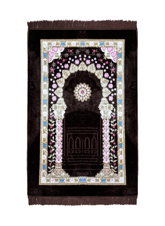 Feelings Feelings Prayer Mat | Soft and Comfortable Islamic Janamaz | Foldable & Portable Design | Premium Quality Prayer Rug for Home, Mosque, or Travel - 70x110 cm  - Image 1