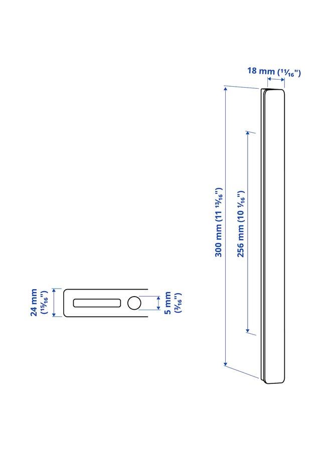 زبون مقبض، أنثراسايت، 300 مم - Image 4