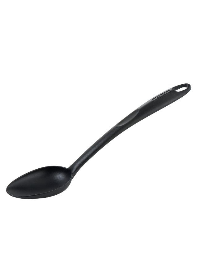 TEFAL Bienvenue Spoon | Kitcken Tool | High-Heat Resistance | Scratch-Free for Cookware | Dishwasher-Safe | Black | Plastic | Made in France | 2 Years Warranty | 2743912 Black - Image 2