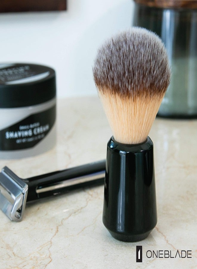 OneBlade Ultra Soft OneBlade Shaving Brush | Shaving Cream Brush for Men | 20mm Knot Premium Synthetic Shaving Brush | Fawn - Image 5