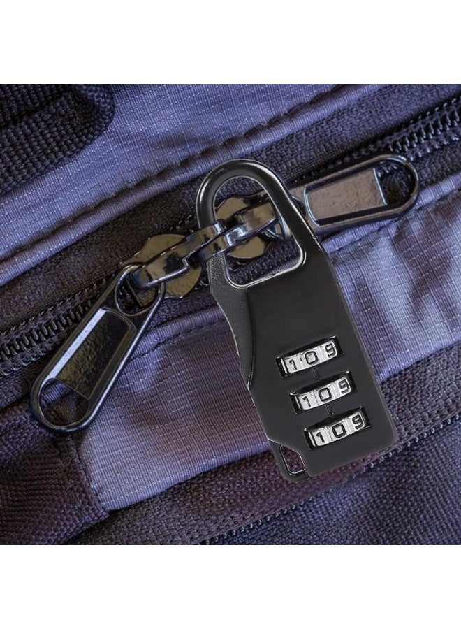 3-Combination Travel Suitcase Code Lock Compatible with Swiss gear bags Multicolour - Image 3