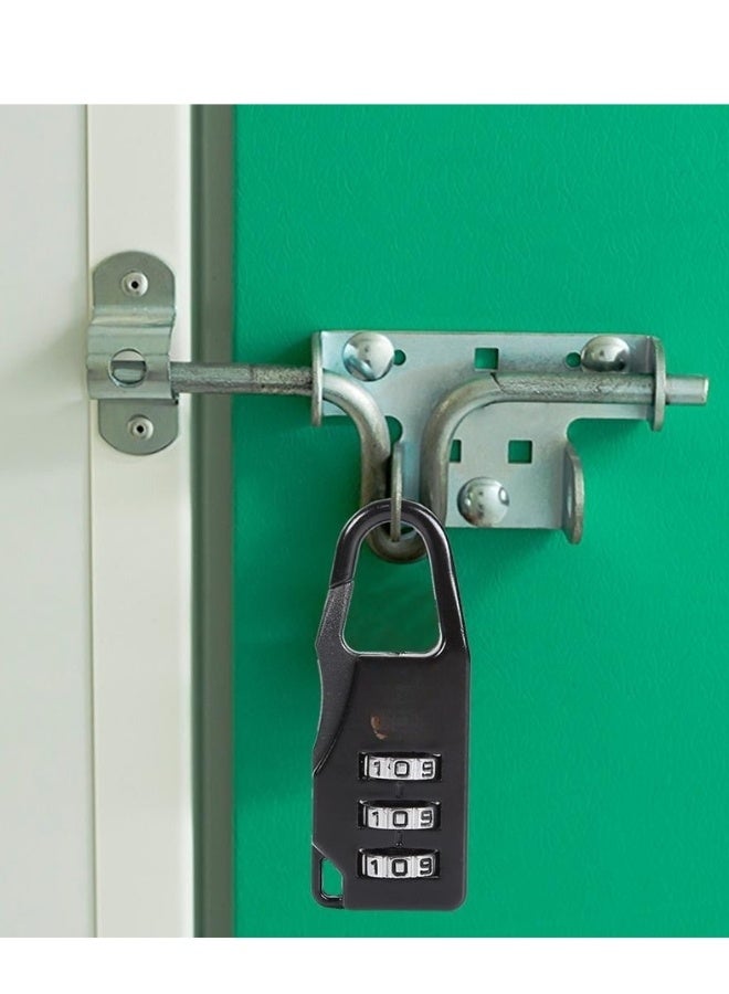 3-Combination Travel Suitcase Code Lock Compatible with Swiss gear bags Multicolour - Image 5