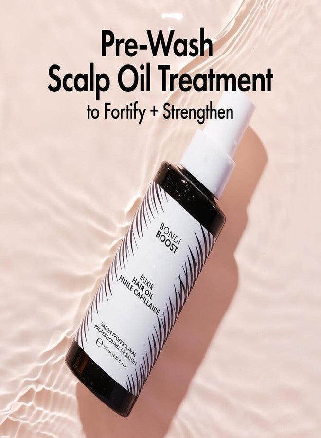 BONDIBOOST Elixir Hair Oil [4.23 fl oz], Pre-Shampoo Hair Oil Treatment for Dry Hair, Calm Frizz + Smooth Split Ends + Tame Flyaways, Lightweight Formula + Vegan/Cruelty Free - Image 2