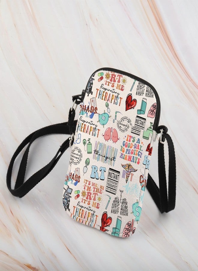 WCGXKO Respiratory Therapist Gift RT Respiratory Therapy Crossbody Bag (RT Cr) - Image 3