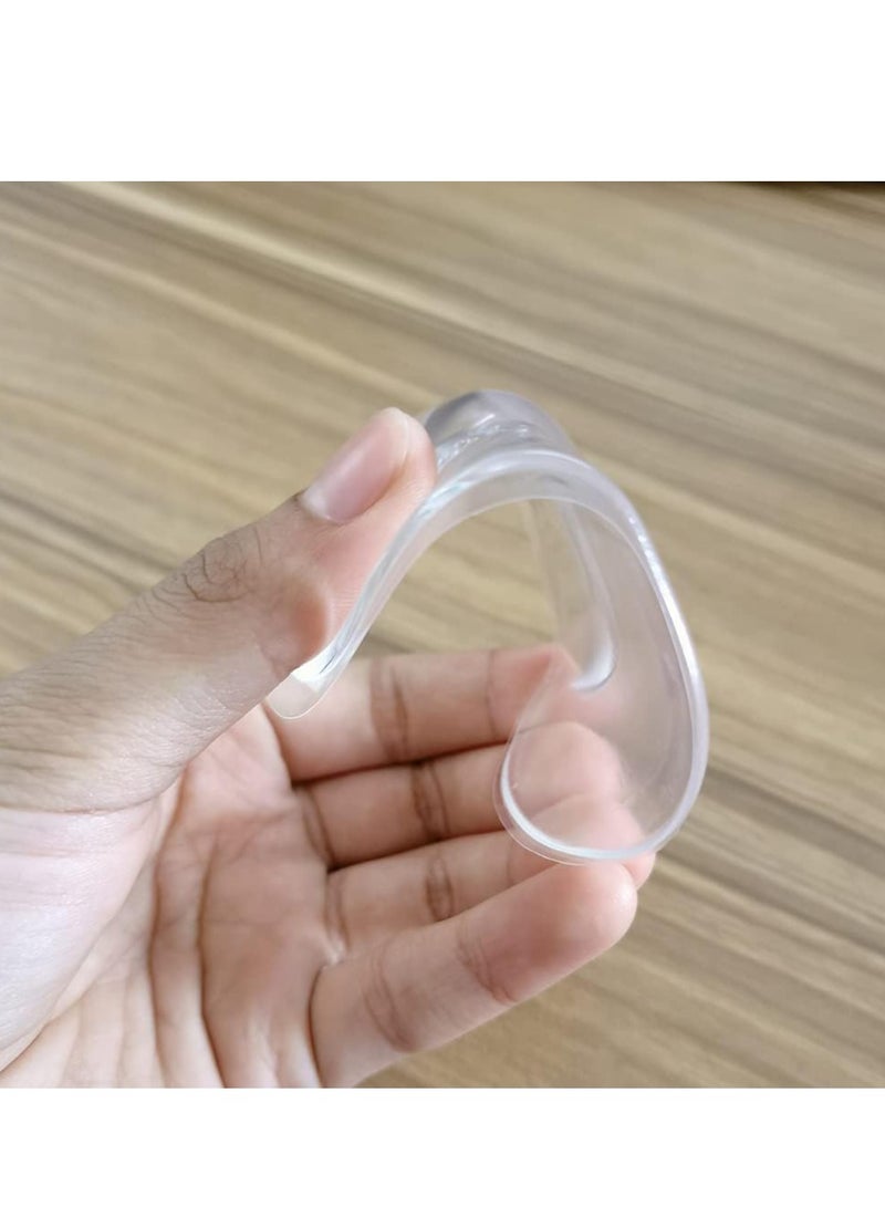 Oasisgalore 2 Pairs Clear Gel Arch Support Insoles - Orthotic Inserts for Plantar Fasciitis, Women, Men. - Image 2