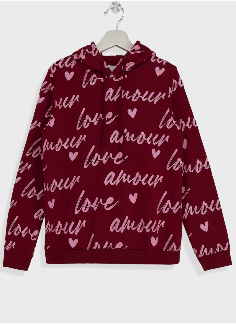 Pinata - Girls All Over Printed Hoodie - Image 1
