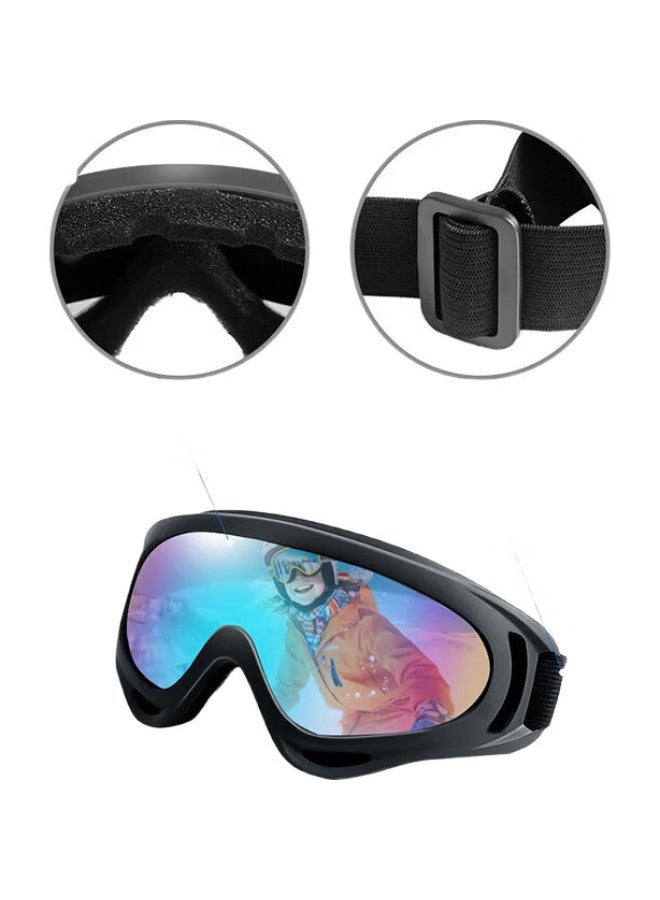 DRATRA Kids Ski Goggles Windproof Eyewear Mountain Climbing Goggles Boys Girls Sandproof Windshield Snow Goggles Snowfield Sunglasses Equipment - Image 3