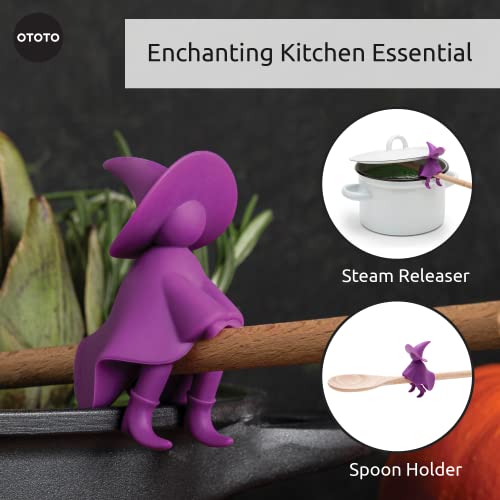 OTOTO Funny Spoon Holder by OTOTO - Spoon Rest for Stove Top - Cooking Gadgets, Cooking Gifts, Cool Kitchen Gadgets, Cool Gifts, Cute Kitchen Accessories - Image 4