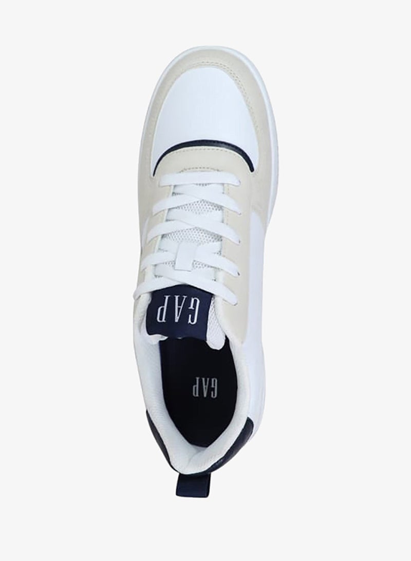 GAP Men's Panelled Sneakers with Lace-Up Closure - BOSTON III - Image 4