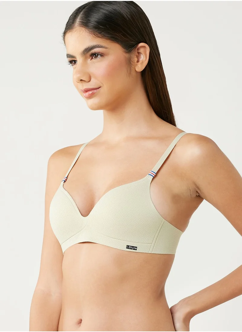 Ginger Solid Full Coverage Bra