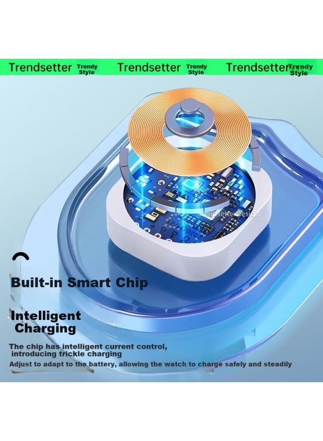 Trendsetter Magnetic Charging Cable Stand For Oppo Watch 4 Pro/3 Pro/3/2/Se/X/X2/Mini Oneplus Watch 2 - Image 4