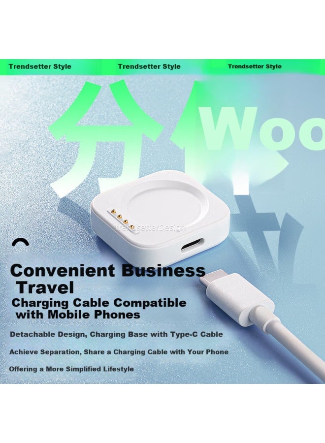 Trendsetter Magnetic Charging Cable Stand For Oppo Watch 4 Pro/3 Pro/3/2/Se/X/X2/Mini Oneplus Watch 2 - Image 5