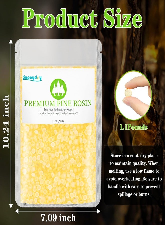 suooydoy 1.1 Pound Pine Resin Natural for Beeswax Wraps - Image 2