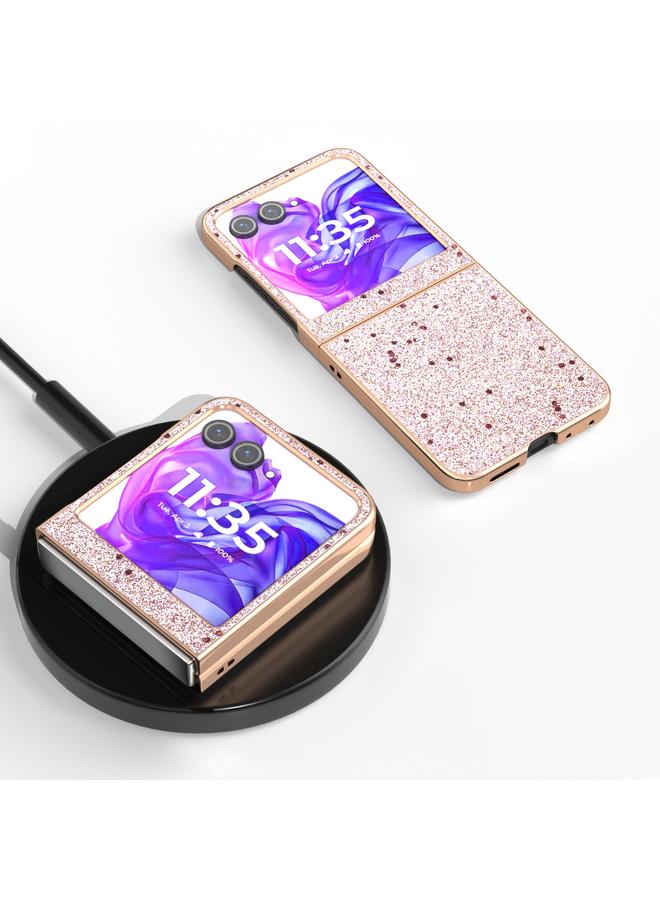 S-TOP Case For Motorola Razr 50 / Razr 60 Electroplating Frame Glitter Shockproof Phone Case - Image 2