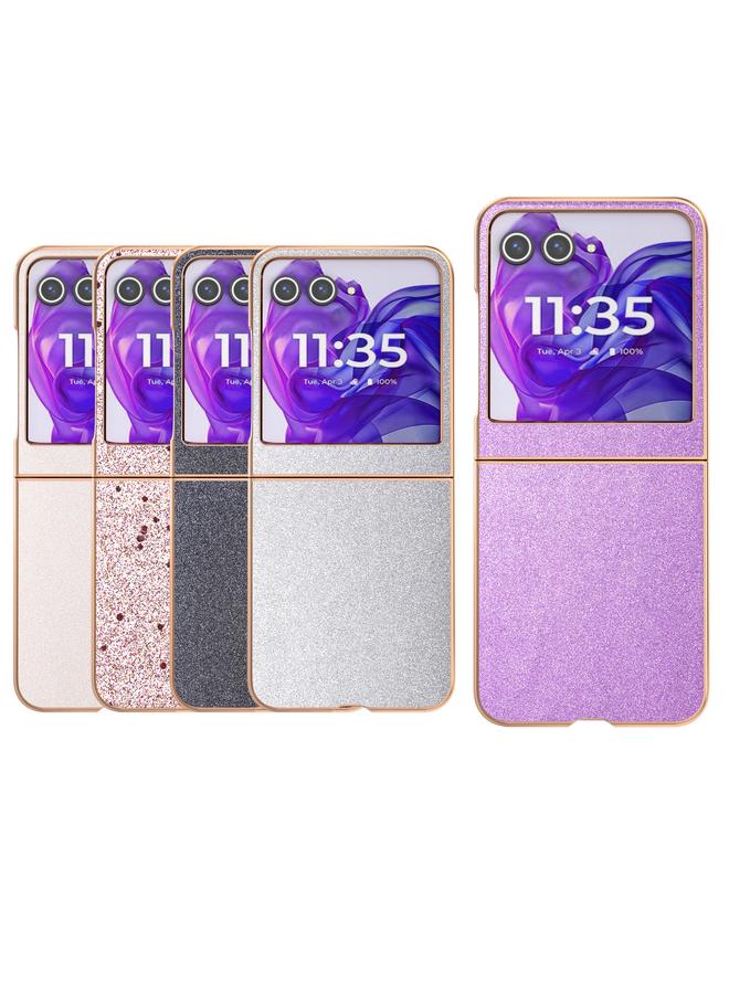 S-TOP Case For Motorola Razr 50 / Razr 60 Electroplating Frame Glitter Shockproof Phone Case - Image 5