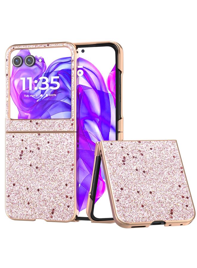 S-TOP Case For Motorola Razr 50 / Razr 60 Electroplating Frame Glitter Shockproof Phone Case - Image 1