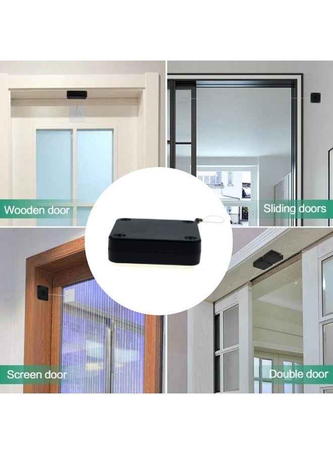 No Drill Anti-Theft and Anti-Loss Steel Wire Rope Lock, Auto Retractable Security Reel, Durable Portable Cable Lock for Home, Office, Bike, and Outdoor Use - Image 4