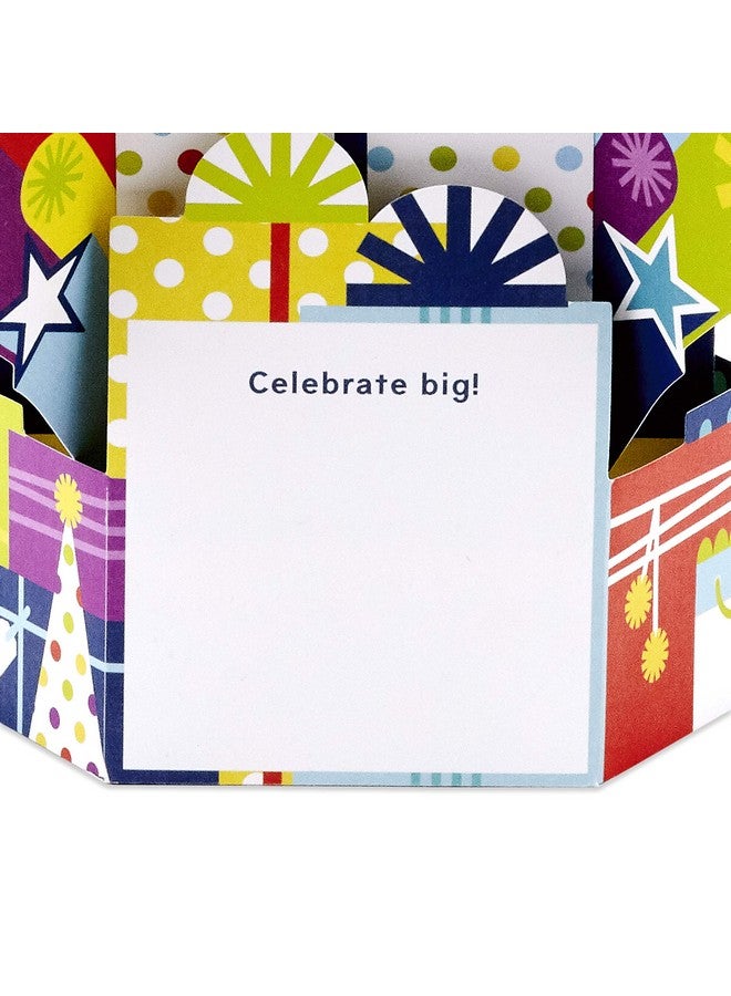 Hallmark Paper Wonder Pop Up Birthday Card With Music (Birthday Cake Happy By Pharell Williams) - Image 3
