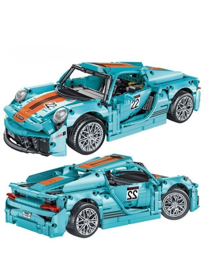 Sports Car Model 1502 Pieces Racing Car Building Blocks Car Building Set  - Image 2