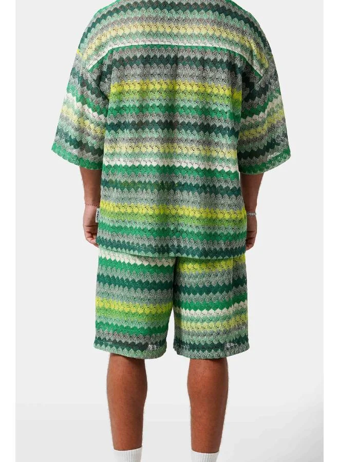 Sixth June Crochet Oversized Short