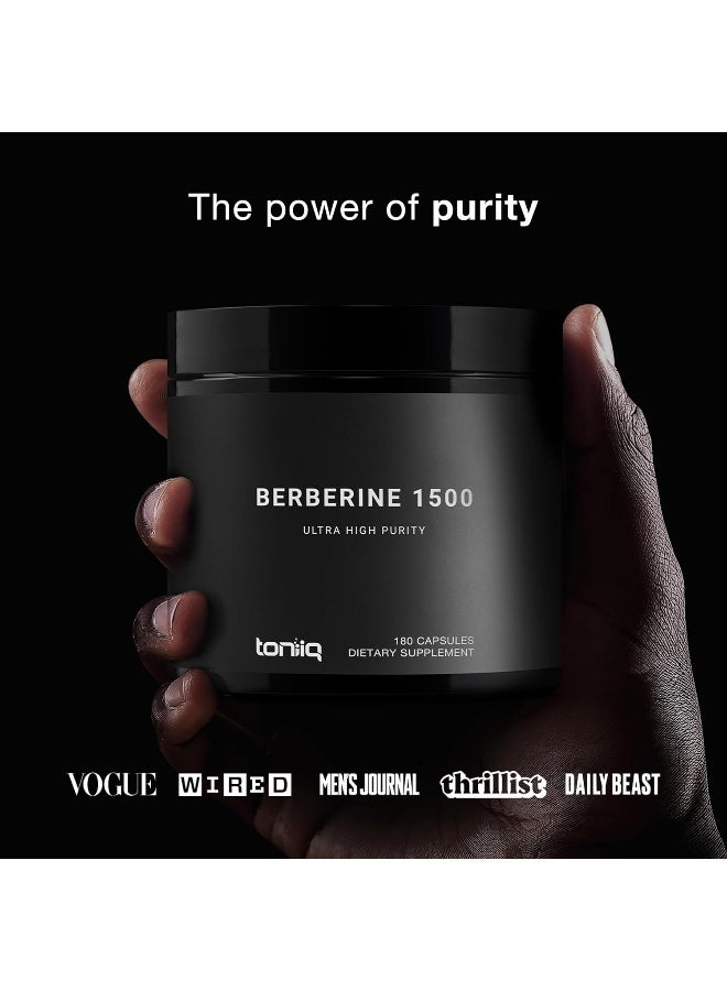 Toniiq Ultra High Strength Berberine 1500mg from The Himalayas Berberine Supplement - Image 2