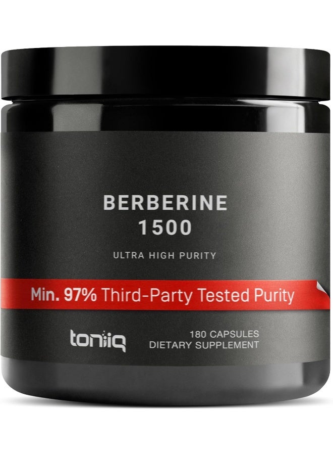 Toniiq Ultra High Strength Berberine 1500mg from The Himalayas Berberine Supplement - Image 1