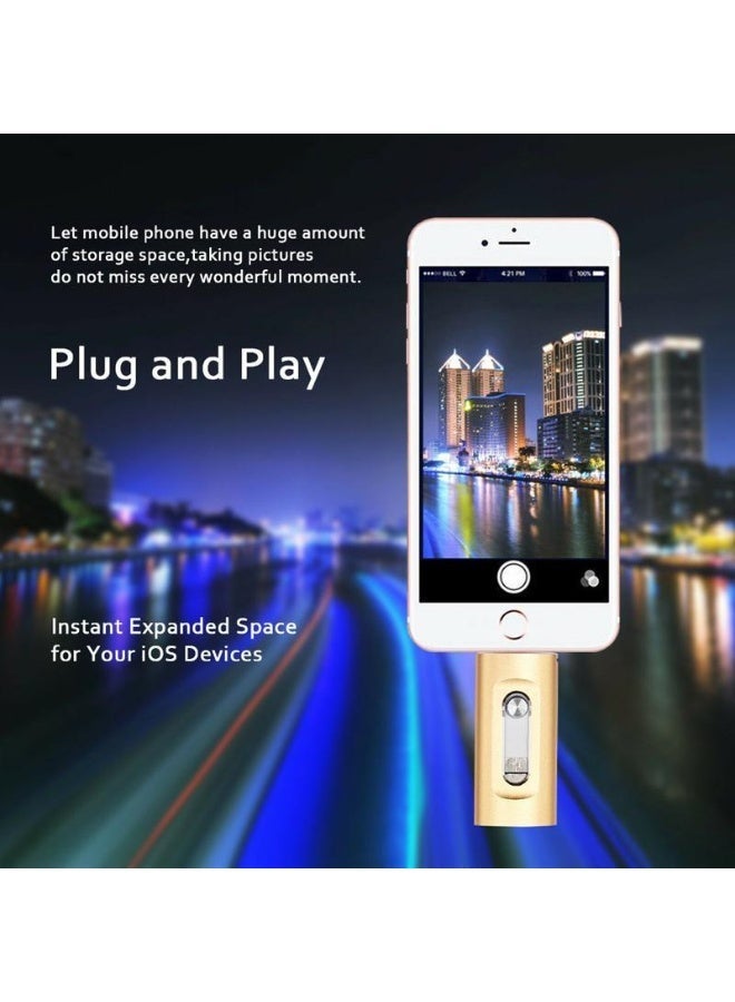 محرك أقراص فلاش محمول 3 في 1 بسعة 128 جيجابايت، تخزين ذاكرة USB 3.0 عالي السرعة، محرك أقراص فلاش OTG مع محول Type-C مجاني للهواتف/الكمبيوتر الشخصي والأجهزة الأخرى التي تعمل بنظام Android، وحدة تخزين خارجية، محرك أقراص فلاش USB محمول - Image 5