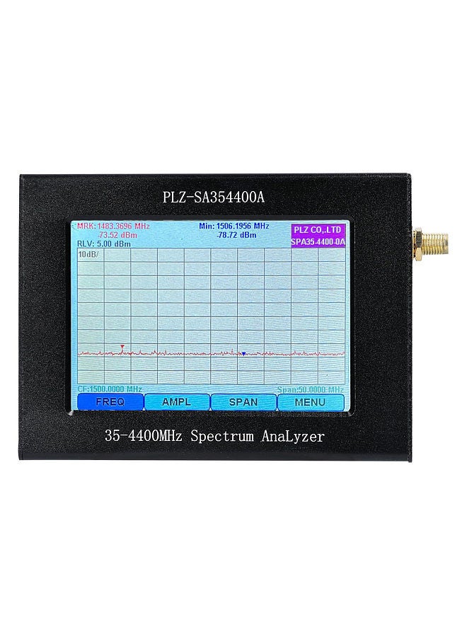 PLZ-SA35-4400-A1 Spectrum Network Analyzer Signal-Source Tracking-Source 35-4400mhz Amplitude Bandwidth Frequency LCD Color Display Full Touching Screen Control