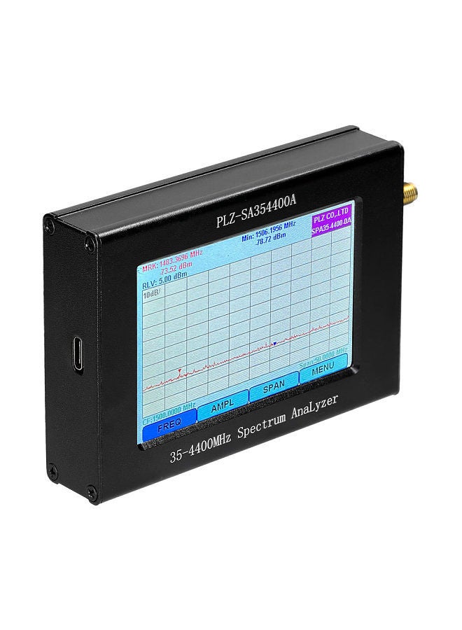 PLZ-SA35-4400-A1 Spectrum Network Analyzer Signal-Source Tracking-Source 35-4400mhz Amplitude Bandwidth Frequency LCD Color Display Full Touching Screen Control