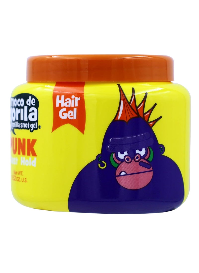 Moco de Gorila Punk, Hair Styling Gel, Gives your Hairstyle a Long-Lasting Effect, Reactivate with Water, High Fixation, 3-Pack of 9.52 Oz Each, 3 Jars