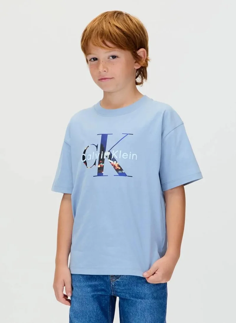 Filled-In Photo Monogram T-Shirt
