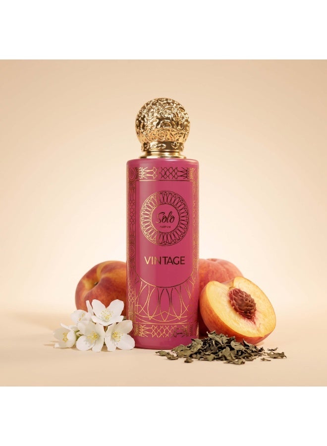 AMD Perfumes Vintage Collection Solo By AMD Perfumes Women Fragrance EDP 100ml - Image 2