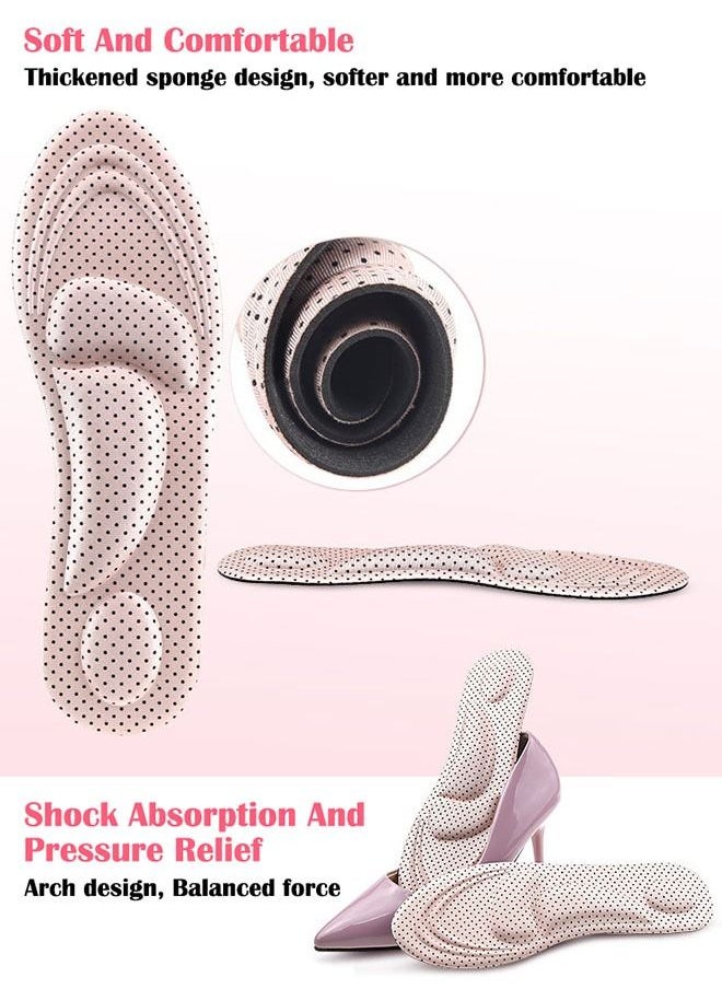 ZCM-HAPPY - 4 Pair of Memory Foam Cushion Running Shoe Insoles - Image 1