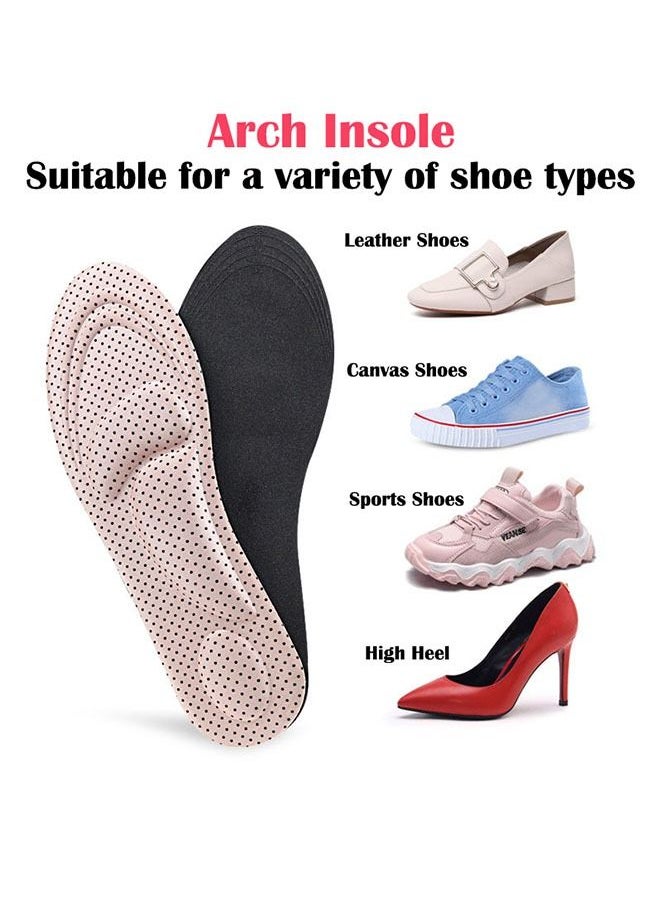 ZCM-HAPPY - 4 Pair of Memory Foam Cushion Running Shoe Insoles - Image 1