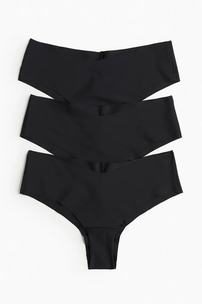 H&M 3 Pack High Leg Brief