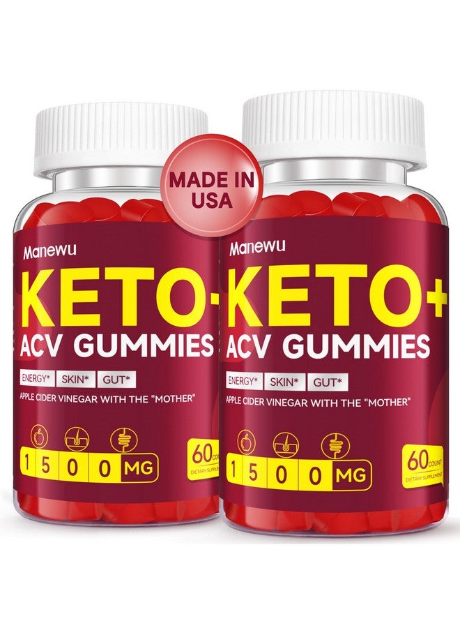 Generic Keto ACV Gummies - Rapid Keto ACV Diet Supplement ACV Keto Gummies for Women Men - 1500mg Organic Gluten Free Apple Cider Vinegar with Mother - Support Gut Digestion  - Image 1