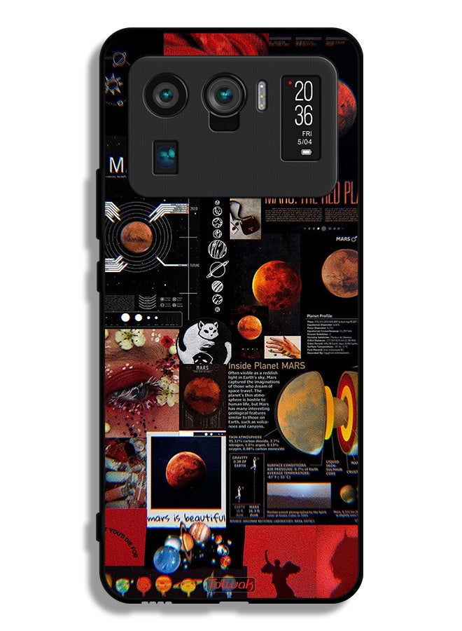 Tolwak غطاء حماية Xiaomi Mi 11 Ultra بتصميم فنون المريخ - Image 2