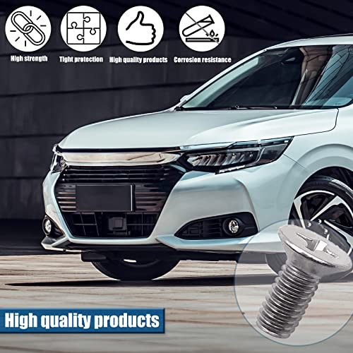 KEVWR 8Pack Stainless Steel Brake Disc Rotor Screws, Stainless Steel Retaining Screws for Front and Rear By Mission Automotive, Compatible with for Honda, Acura, Hyundai and Kia Models - Image 5