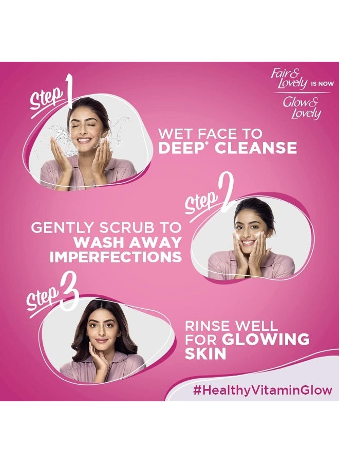 Fair & Lovely Glow & Lovely Instant Glow Face Wash with Multivitamins, 50ml - Image 4