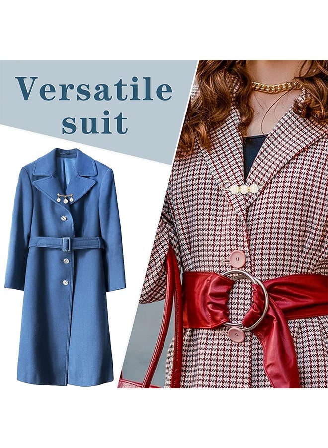 ليمون ٣٦ دبوس بروش من اللؤلؤ، مشبك شال للكنزات، دبوس أمان للرقبة، بروشات مرصعة بأحجار الراين الصناعية لملابس النساء، إكسسوارات تزيين للفساتين والبنطلونات والتنانير والخصر. - Image 5