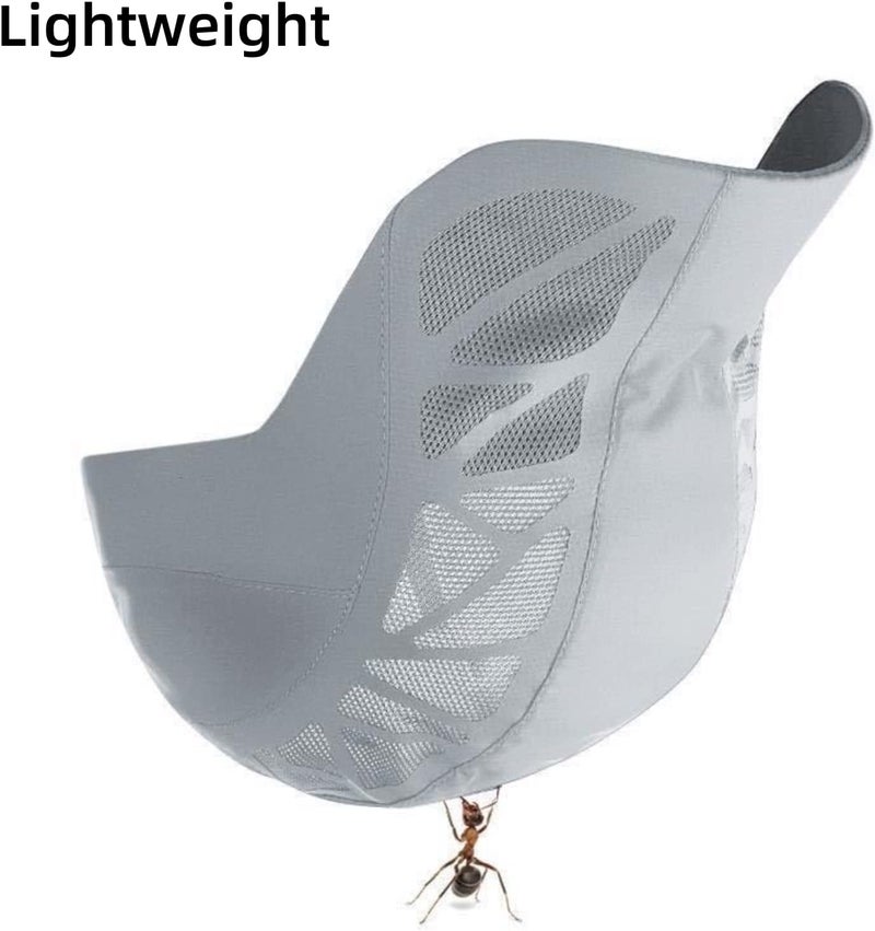 JDLYEVER Baseball Cap Duckbill Brim Lightweight Sun Protection Unisex Breathable Mesh Peaked Cap Outdoor Travel Sunshade Forward Hat Casual Sunscreen Quick-Drying Adjustable Back Buckle - Image 2